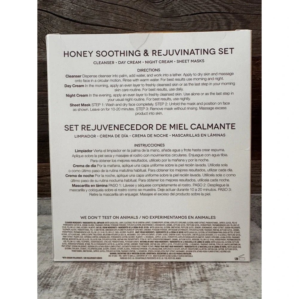 Earth to Skin Honey Soothing & Rejuvenating Set – New‎ | Gift
